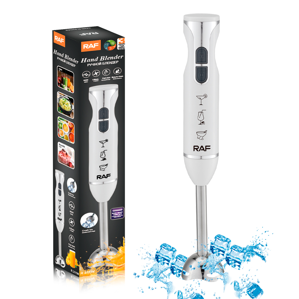 RAF R.311W Əl Blenderi – 800W Güclü Metal Başlıqlı Mətbəx Blenderi